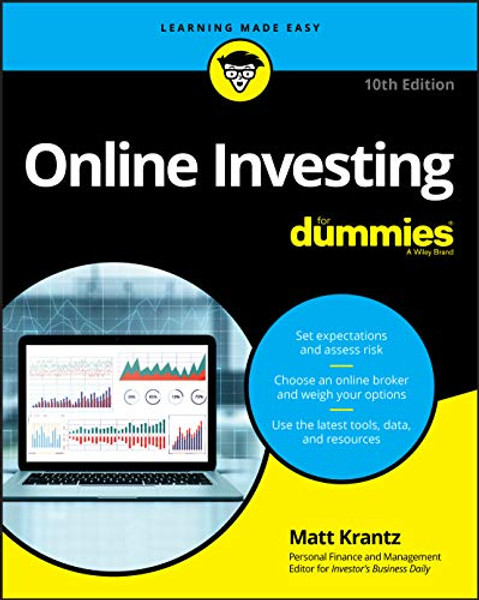 Online Investing for Dummies By Matthew Krantz - Paperback