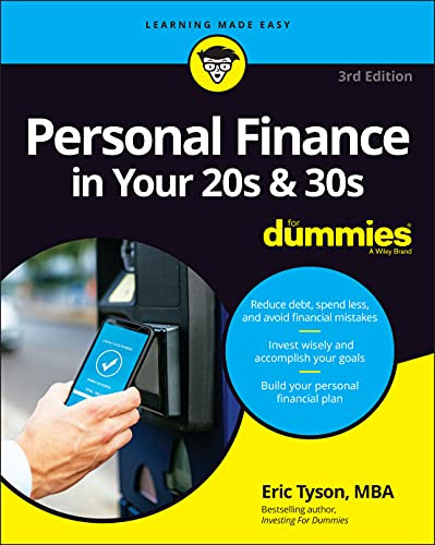 Personal Finance in Your 20s & 30s for Dummies By Eric Tyson - Paperback