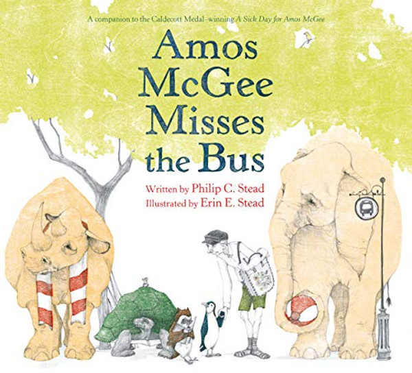 Amos McGee Misses the Bus By Philip C. Stead - Hardcover
