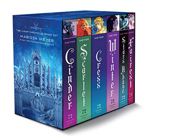 The Lunar Chronicles Boxed Set: Cinder, Scarlet, Cress, Fairest, Stars Above, Winter By Marissa Meyer - Paperback