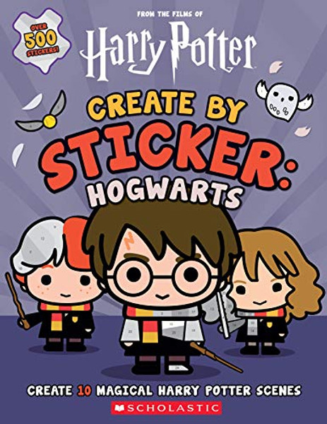 Harry Potter: Create by Sticker: Hogwarts By Cala Spinner - Paperback
