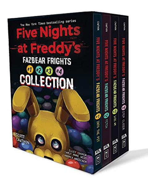 Fazbear Frights Four Book Box Set: An Afk Book Series By Scott Cawthon - Paperback