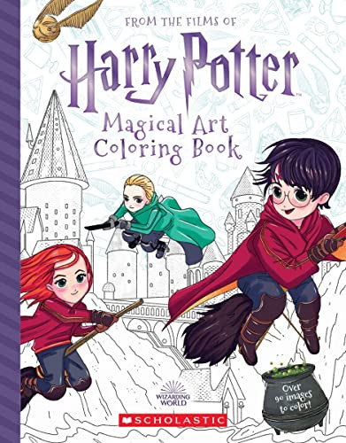 Magical Art Coloring Book (Harry Potter) By Violet Tobacco - Paperback