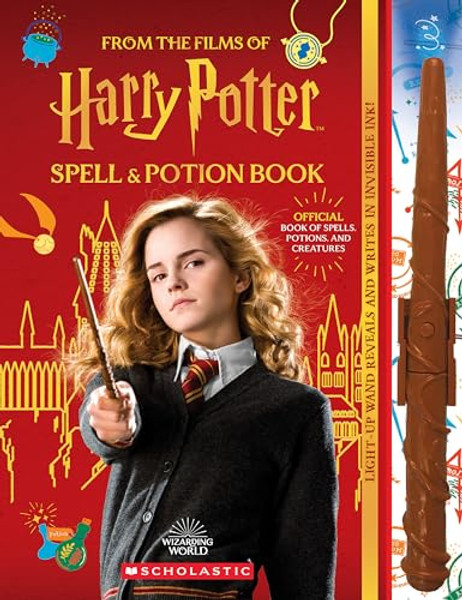 Harry Potter Spell and Potion Book: Official Book of Spells, Potions, and Creatures By Cala Spinner - Paperback