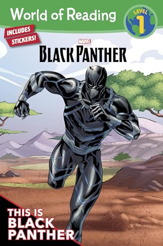 World of Reading: Black Panther: : This Is Black Panther-Level 1: Level 1 By Alexandra C. West - Paperback