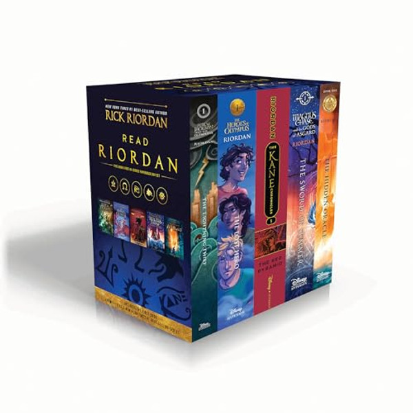 Read Riordan: Five-Book First-In-Series Paperback Box Set By Rick Riordan - Paperback