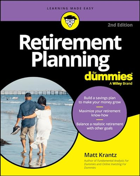 Retirement Planning for Dummies By Matthew Krantz - Paperback