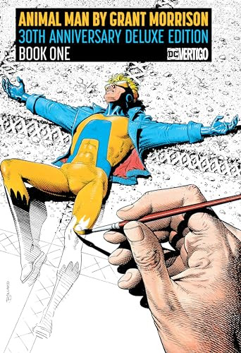 Animal Man by Grant Morrison 30th Anniversary Deluxe Edition Book One By Grant Morrison - Hardcover