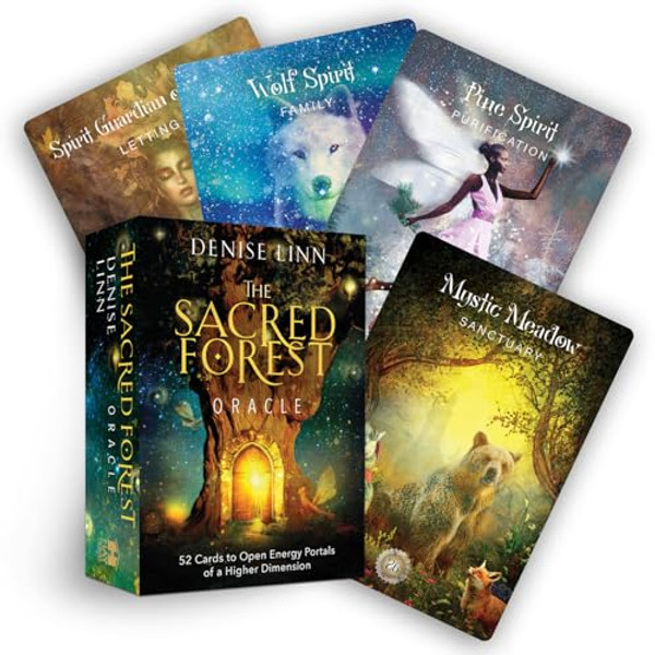 The Sacred Forest Oracle: 52 Cards to Open Energy Portals of a Higher Dimension By Denise Linn - Other