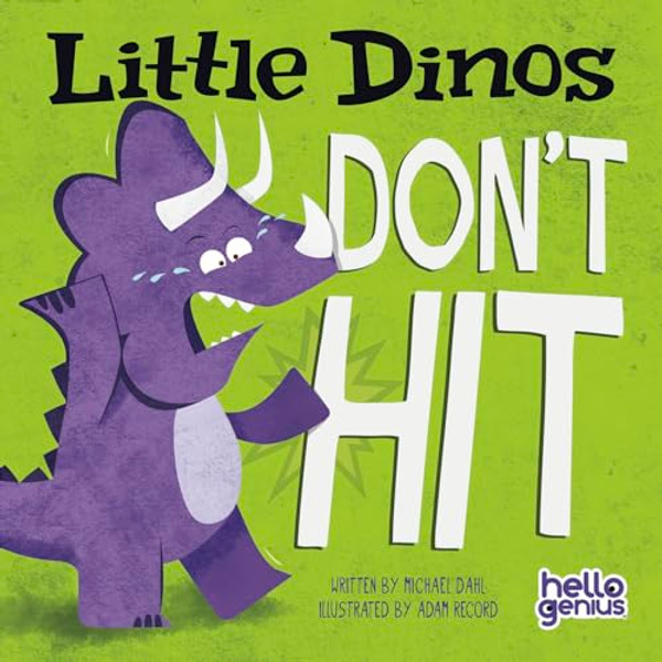 Little Dinos Don't Hit By Michael Dahl - Board Books