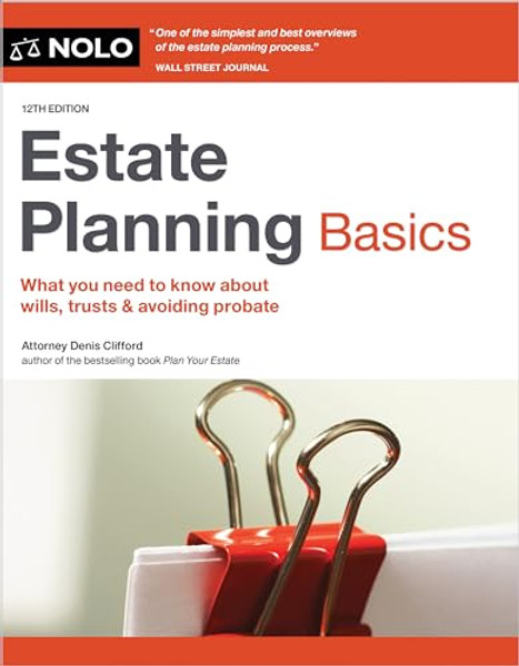 Estate Planning Basics By Denis Clifford - Paperback