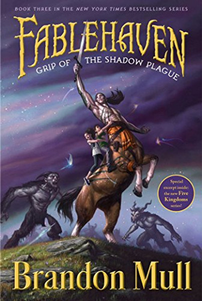 Grip of the Shadow Plague By Brandon Mull - Paperback