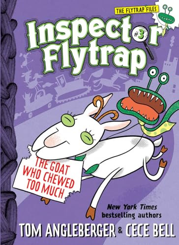 Inspector Flytrap in the Goat Who Chewed Too Much (Inspector Flytrap #3) By Tom Angleberger - Paperback