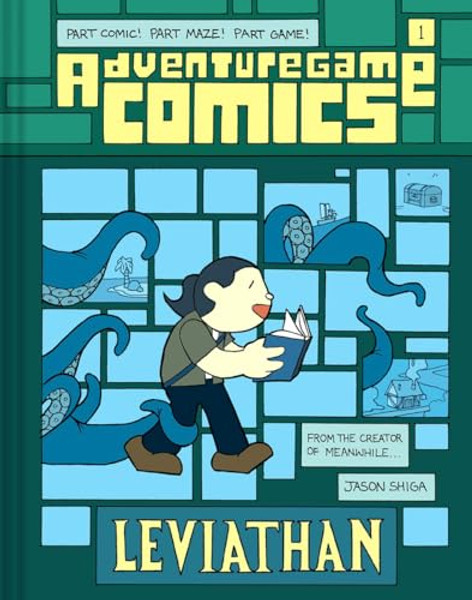 Adventuregame Comics: Leviathan (Book 1): An Interactive Graphic Novel By Jason Shiga - Hardcover