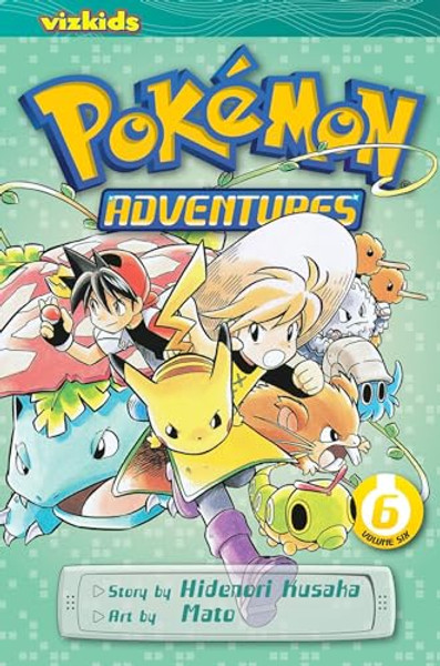Pokmon Adventures (Red and Blue), Vol. 6 By Hidenori Kusaka - Paperback