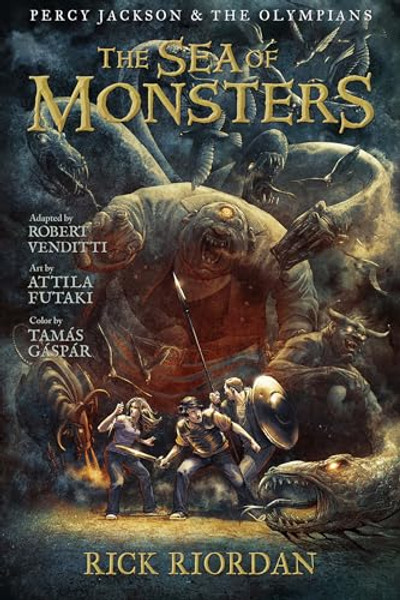 Percy Jackson and the Olympians: Sea of Monsters, The: The Graphic Novel By Rick Riordan - Paperback