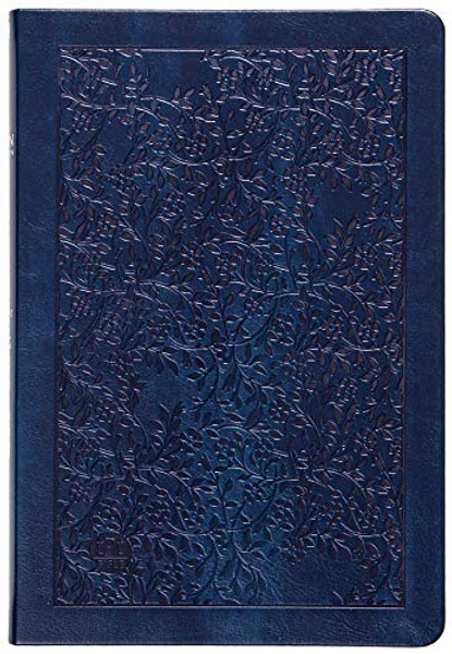 The Passion Translation New Testament (2020 Edition) Large Print Navy: With Psalms, Proverbs and Song of Songs By Brian Simmons - Imitation Leather