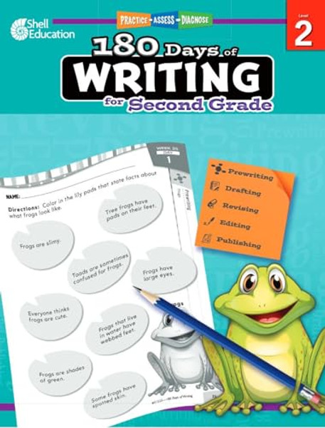 180 Days(tm) Writing for Second Grade: Practice, Assess, Diagnose By Brenda Van Dixhorn - Paperback