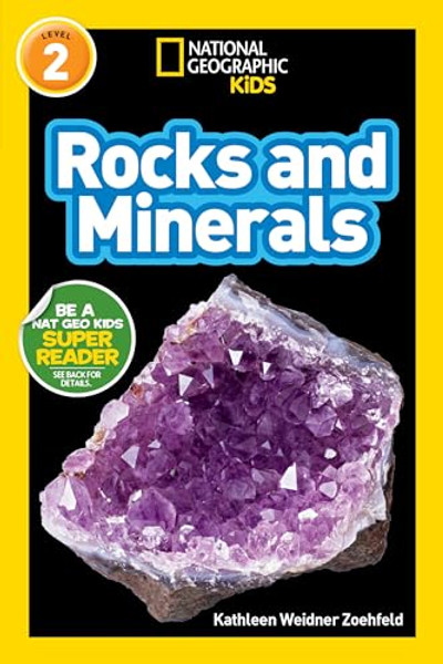 Rocks and Minerals (National Geographic Kids Readers, Level 2) By Kathleen Weidner Zoehfeld - Paperback