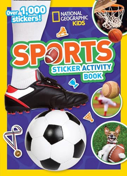 Sports Sticker Activity Book By National Geographic Kids - Paperback