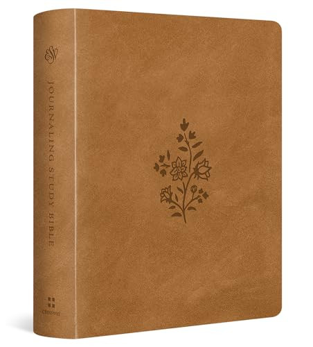 ESV Journaling Study Bible (Trutone Over Board, Nubuck Caramel) By Wayne Grudem - Imitation Leather