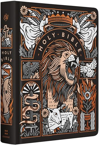 ESV Journaling Study Bible, Artist Series (Hardcover, Joshua Noom, the Lion and the Lamb) By Joshua Noom - Hardcover