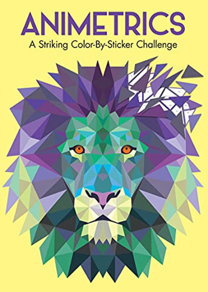 Animetrics: A Striking Color-By-Sticker Challenge By Jack Clucas - Paperback