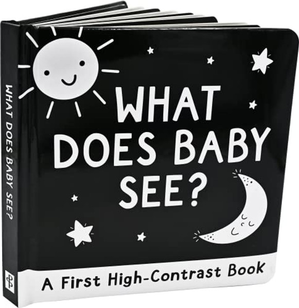 What Does Baby See? a High-Contrast Board Book By Simon Abbott - Board Books