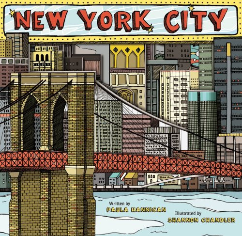 New York City [With 3 Postcards] By Paula Hannigan - Board Books