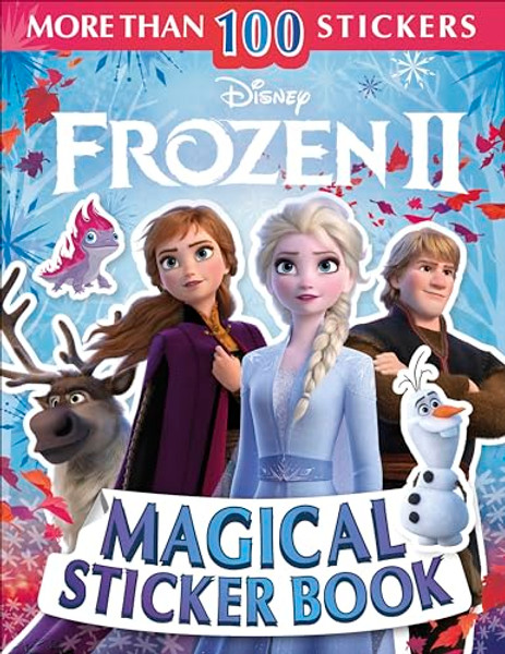 Disney Frozen 2 Magical Sticker Book By DK - Paperback