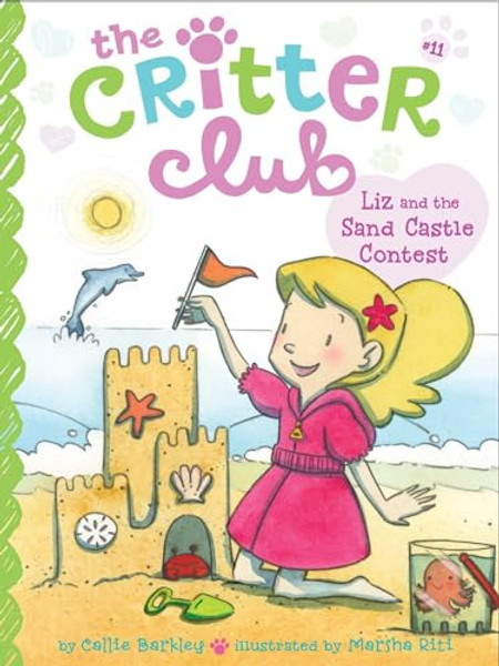 Liz and the Sand Castle Contest By Callie Barkley - Paperback