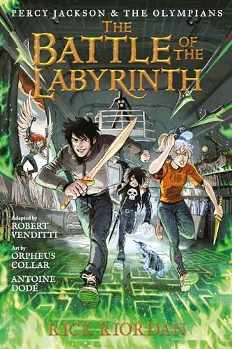 Percy Jackson and the Olympians: Battle of the Labyrinth: The Graphic Novel, The-Percy Jackson and the Olympians By Rick Riordan - Hardcover