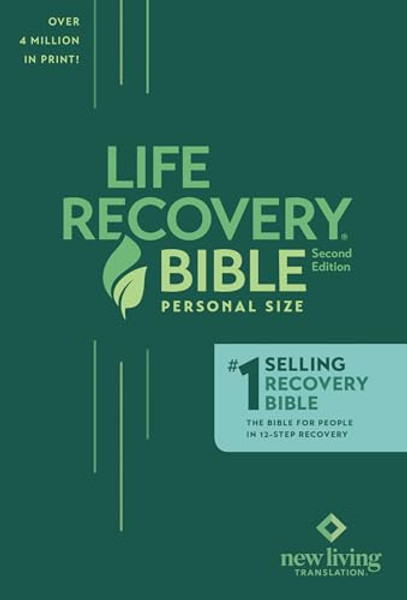 Life Recovery Bible NLT, Personal Size By Tyndale - Paperback