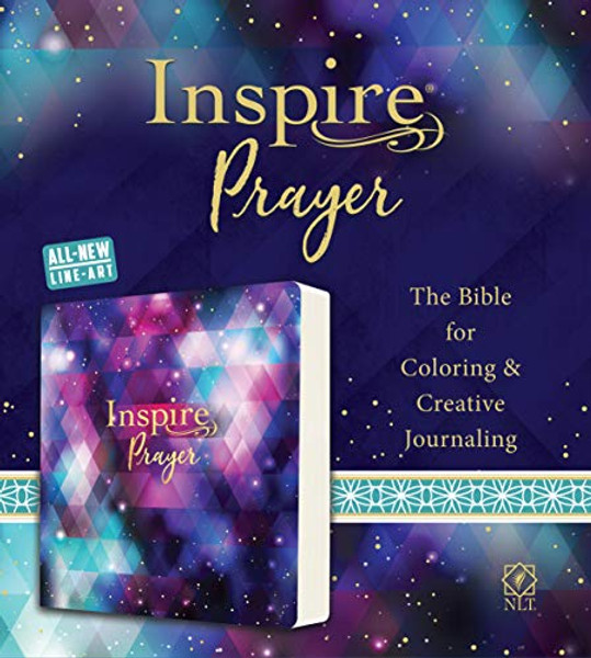Inspire Prayer Bible NLT (Softcover): The Bible for Coloring & Creative Journaling By Tyndale - Paperback