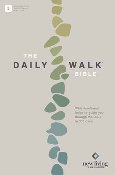 The Daily Walk Bible Nlt, Filament Enabled (Softcover) By Tyndale - Paperback