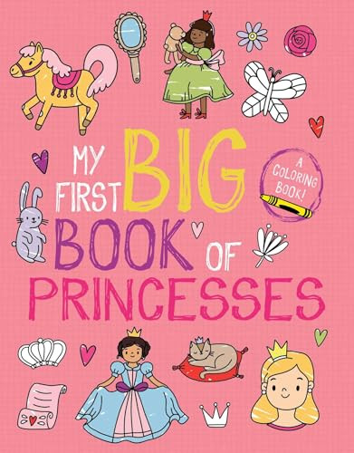 My First Big Book of Princesses By Little Bee Books - Paperback