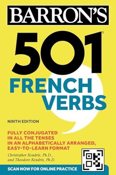 501 French Verbs, Ninth Edition By Barron's Educational Series - Paperback