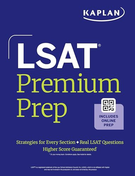LSAT Premium Prep By Kaplan Test Prep - Paperback