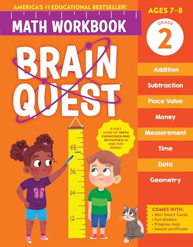 Brain Quest Math Workbook: 2nd Grade By Workman Publishing - Paperback