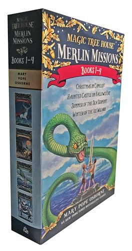 Magic Tree House Merlin Missions Books 1-4 Boxed Set By Mary Pope Osborne - Paperback