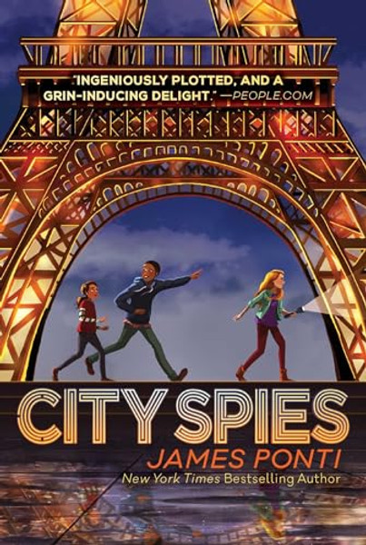City Spies By James Ponti - Paperback