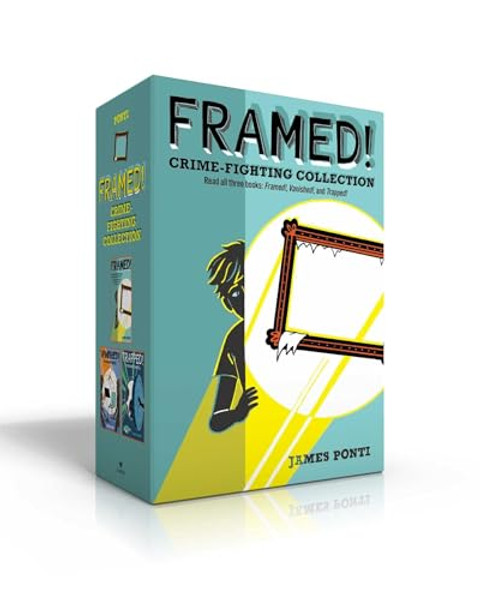 Framed! Crime-Fighting Collection (Boxed Set): Framed!; Vanished!; Trapped! By James Ponti - Paperback