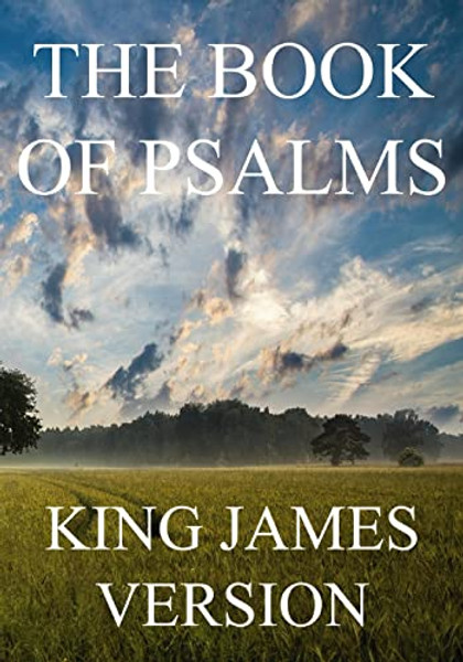 The Book of Psalms (KJV) (Large Print) By King James Bible - Paperback