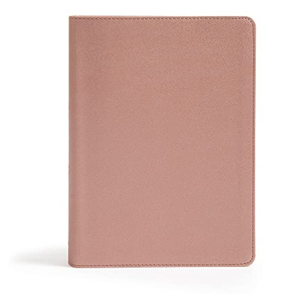 CSB She Reads Truth Bible, Rose Gold Leathertouch, Indexed: Notetaking Space, Devotionals, Reading Plans, Easy-To-Read Font By Raechel Myers - Imitation Leather