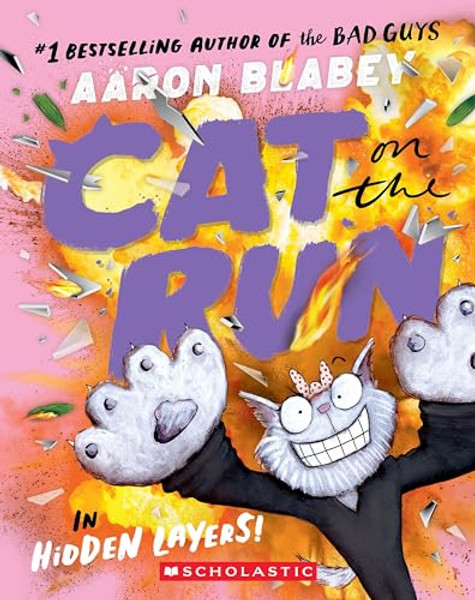 Cat on the Run in Hidden Layers! (Cat on the Run #3) By Aaron Blabey - Paperback