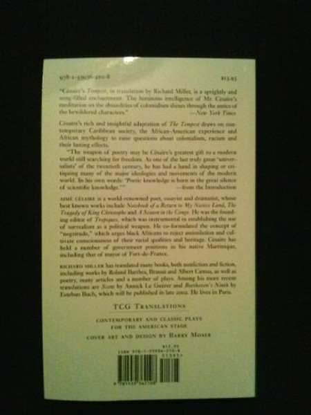 A Tempest By Aim Csaire - Paperback