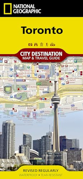 Toronto Map By National Geographic Maps - Folded