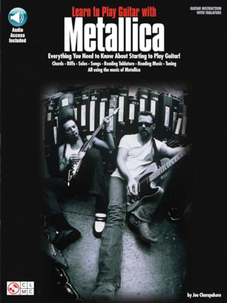 Learn to Play Guitar with Metallica Book/Online Audio [With CD] By Joe Charupakorn - Paperback