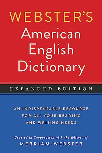 Webster's American English Dictionary, Expanded Edition By Merriam-Webster - Paperback