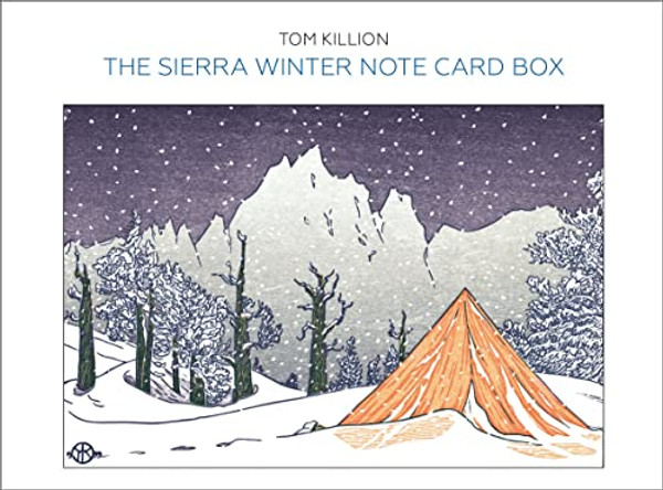 The Sierra Winter Note Card Box By Tom Killion - Other